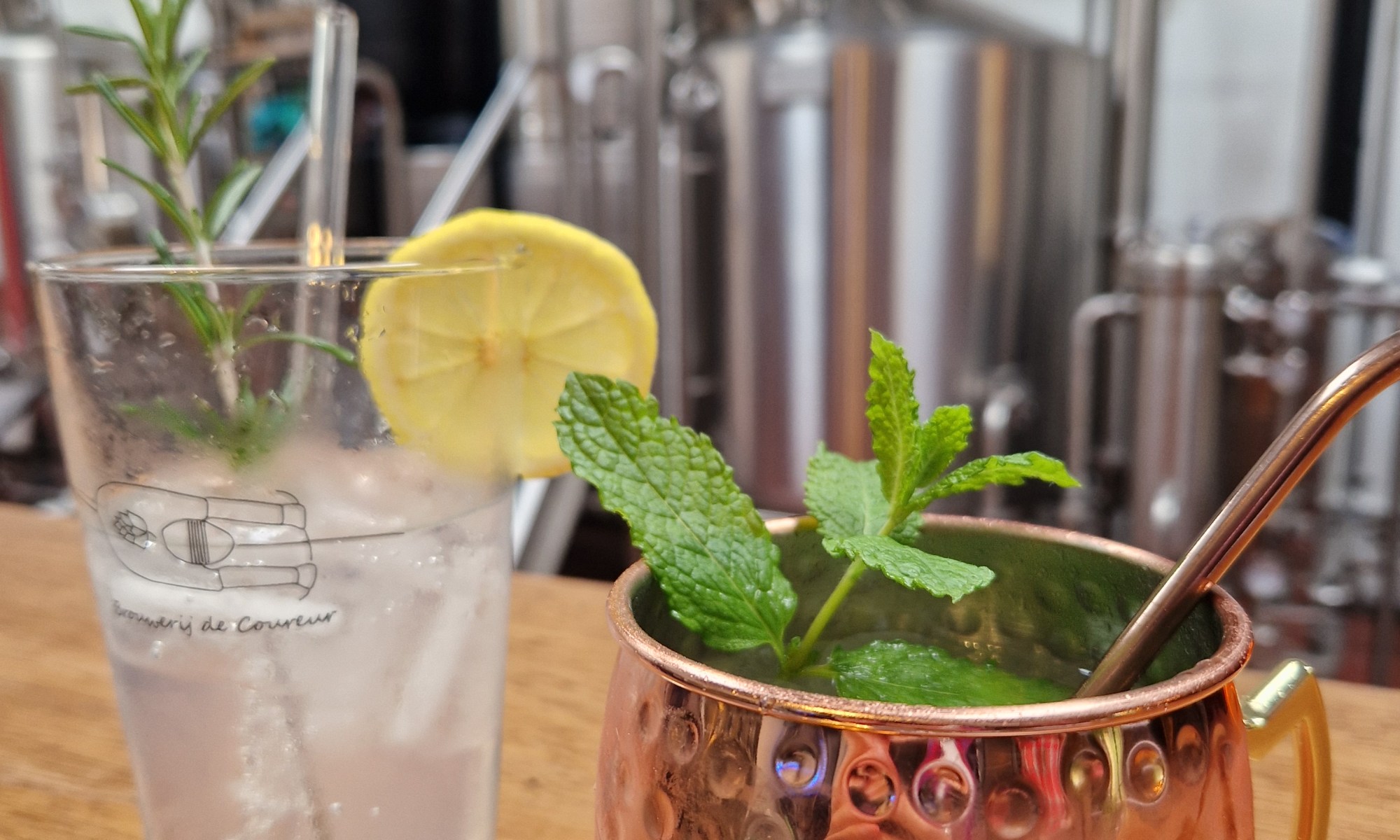 Hoptails, onze mocktails op basis van hop